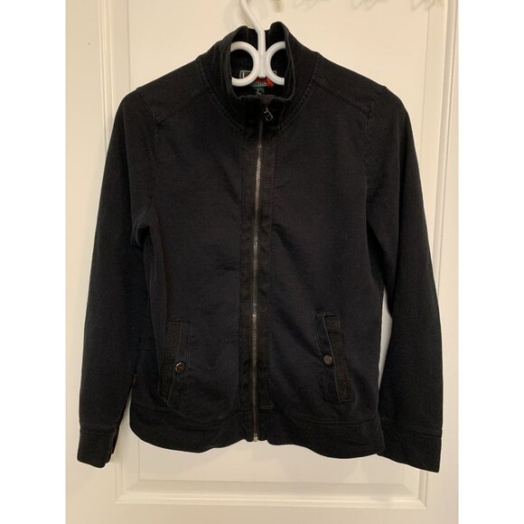 Ralph Lauren Active Women’s Black Zipper Jacket Small Button Pockets - Picture 1 of 8